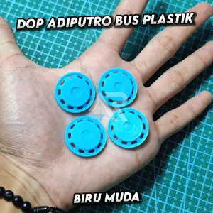 Dop adiputro miniatur bus plastik