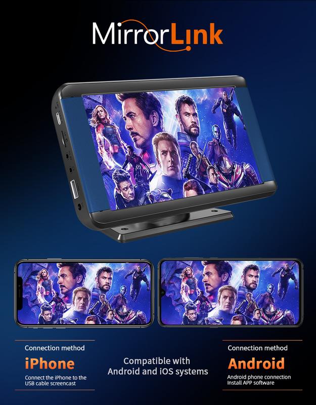 Product Introduction of 7-inch car player mp5 Video player with Wireless CarPlay / Auto 31