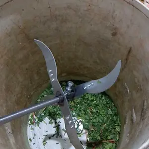 【1 SET】Pisau Mesin Cacah Rumput Sayuran Multifungsi Pakan Ternak Entok Ayam untuk Dinamo dan Stick Bor