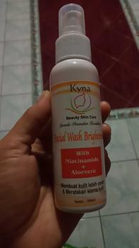 Product Review of (BPOM KYNA BEAUTY SKINCARE)  Brightening Toner Face Essence Toner 60ml Toner Pencerah Wajah For All Skin Types With Niacinamide Salicylic Acid Aloe Vera Allantoin Penyegar Kulit Perawatan Wajah Mencerahkan Kotoran Hyaluronic Pelembab Hydrating from F**i 0