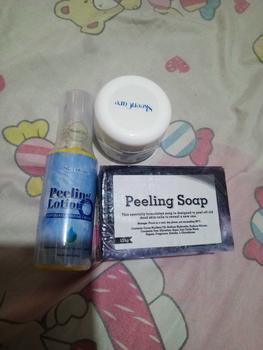 Product Review of SkeenCare Trio Set Peeling Lotion 50ml, Sunblock Cream 10g, and Peeling Soap 135g Skincare Glycolic Uv Spf Comfort from 𝙾**𝚒 𝙹**𝚜 🏳**🦋 0