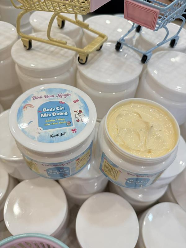  Kem Body Cốt Mix Dưỡng hỗ trợ khử da vàng lên tone bạch - Đình Đình Store 