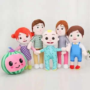 Boneka keluarga melon coco melon mainan anak lucu
