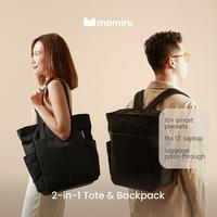 Gambar Mamiru Berlin Day Bag / 2-in-1 Diaper Bag / Tas Bayi - Black dari Mamiru.co Kota Administrasi Jakarta Selatan 1 Tokopedia