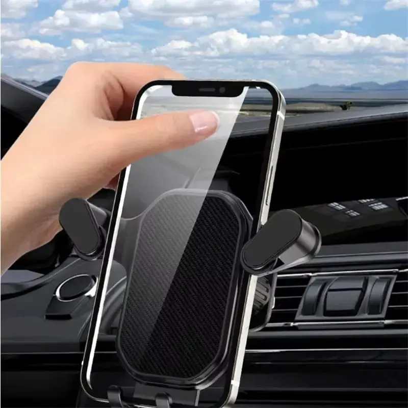 Acchp Car Phone Holder HD62 HD-62 pasang AC mobil Gravitasi Vetilasi Udara Kait Telepon Gunung 360 Derajat Rotasi Ponsel 5