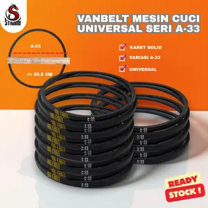 STRONG Vanbelt Mesin Cuci A 33 / Karet Vanbel / Fan V Belt A 820 E untuk Semua Ukuran