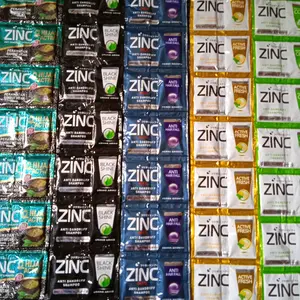 4  RENTENG SHAMPO ZINC 48 SACHET 10ML SESUAI STOK