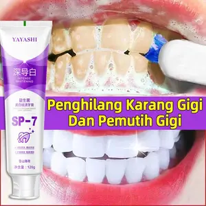 Pasta gigi pemutih gigi SP-7 pasta gigi pasta gigi probiotik pemutih gigi pemutih gigi dan penghilang karang gigi niacinamide nenghilangkan noda dari karang gigi kuning pasta gigi pemutih menyegarkan nafas perawatan mulut pasta gigi Memutihkan