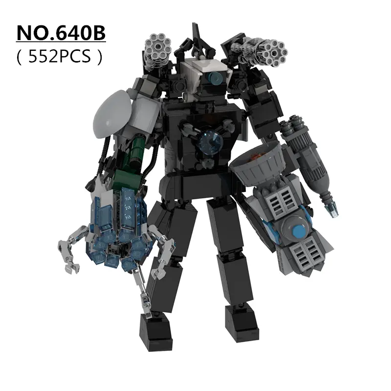 Bộ Khối Xây Dựng, Warhammer Cập Nhật, Nhà Vệ Sinh Skibidi MOC, Mô Hình Vua Giám Sát Titan Điện Từ, Đồ Chơi Gạch Lắp Ráp Sáng Tạo, Dành Cho Bé Trai, Quà Sinh Nhật
