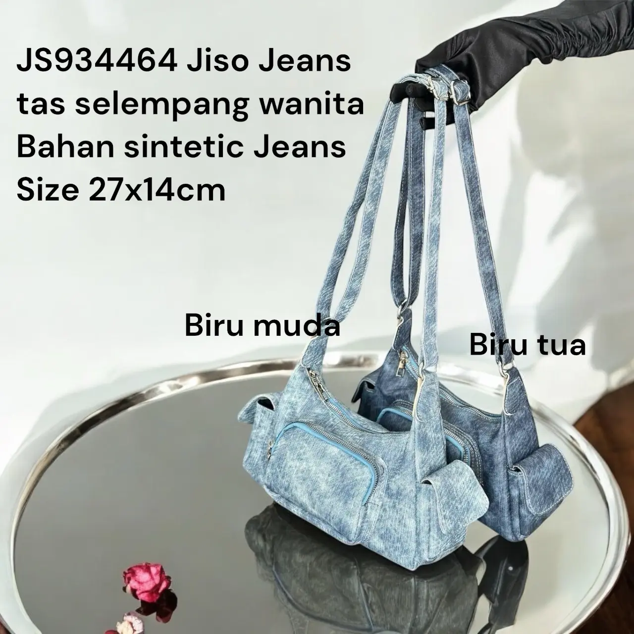 Tas Selempang Wanita JISO JEANS Model JS934464 Slingbag standoil  chuggy