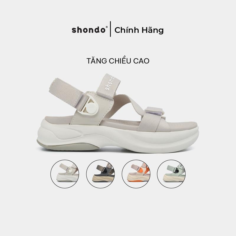 Giày Sandal Nam Nữ F8B Ver 2 Xoay Quai Shondo Nhiều Màu