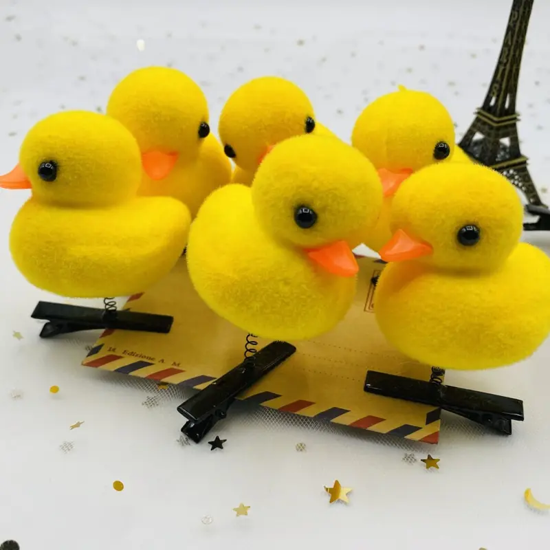 1 PASANG ISI 2PCS JEPIT DUCK GAYA ANAK PEREMPUAN / JEPIT RAMBUT MODEL BEBEK 3