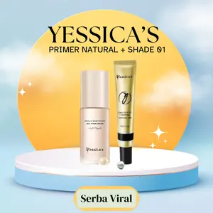 Yessica Bundling 2pcs 30gr Base Make Up Primer Natural + Foundation