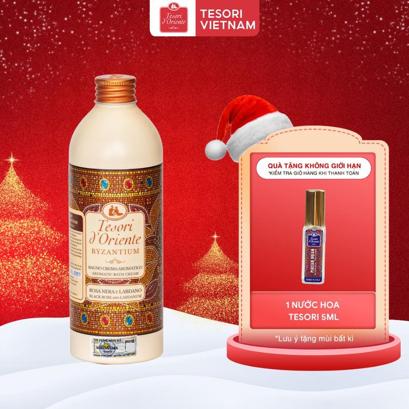 Sữa tắm nước hoa Tesori d'Oriente 500ml chính hãng kèm vòi nhập khẩu trực tiếp từ Ý