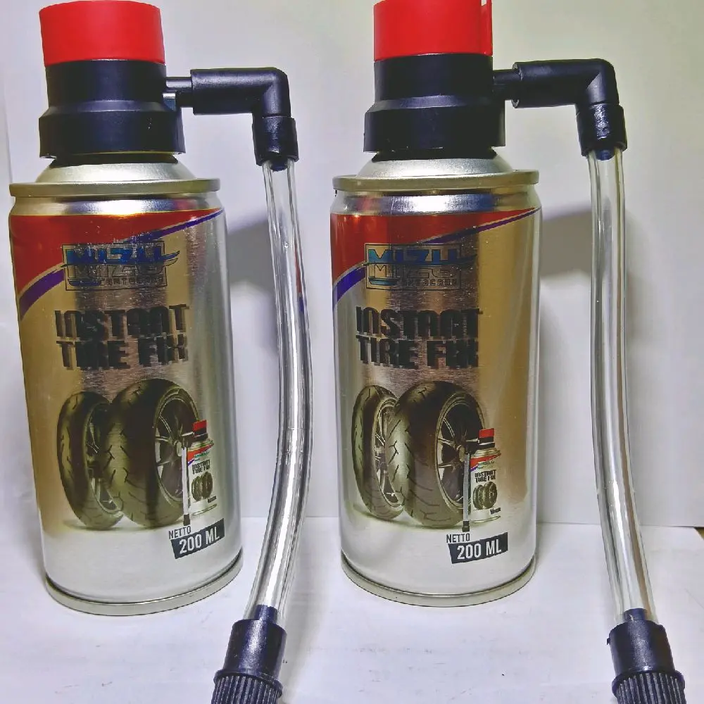 MIZU INSTANT FIX TIRE CAIRAN + ANGIN TAMBAL BAN TUBELESS DARURAT 200 ML 1 PC