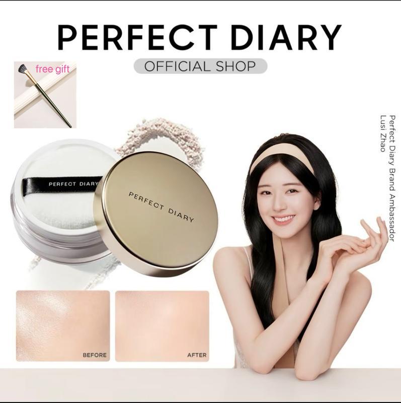 PERFECT DIARY phấn phủ kiềm dầu chống thấm nước & mồ hôi giữ lớp nền đến 12h phù hợp mọi loại da 7g