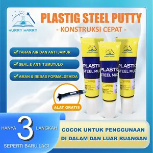 Hurry Harry plastik baja lumpur tahan air dan anti jamur sealant kecantikan agen sambungan penyumbatan tipe cepat kering