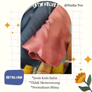 Satin Velvet by Roberto cavalli jr/satin Velvet premium Seragam Baju