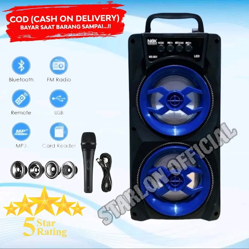 mic light salon aktif louspeker besar wireless 0