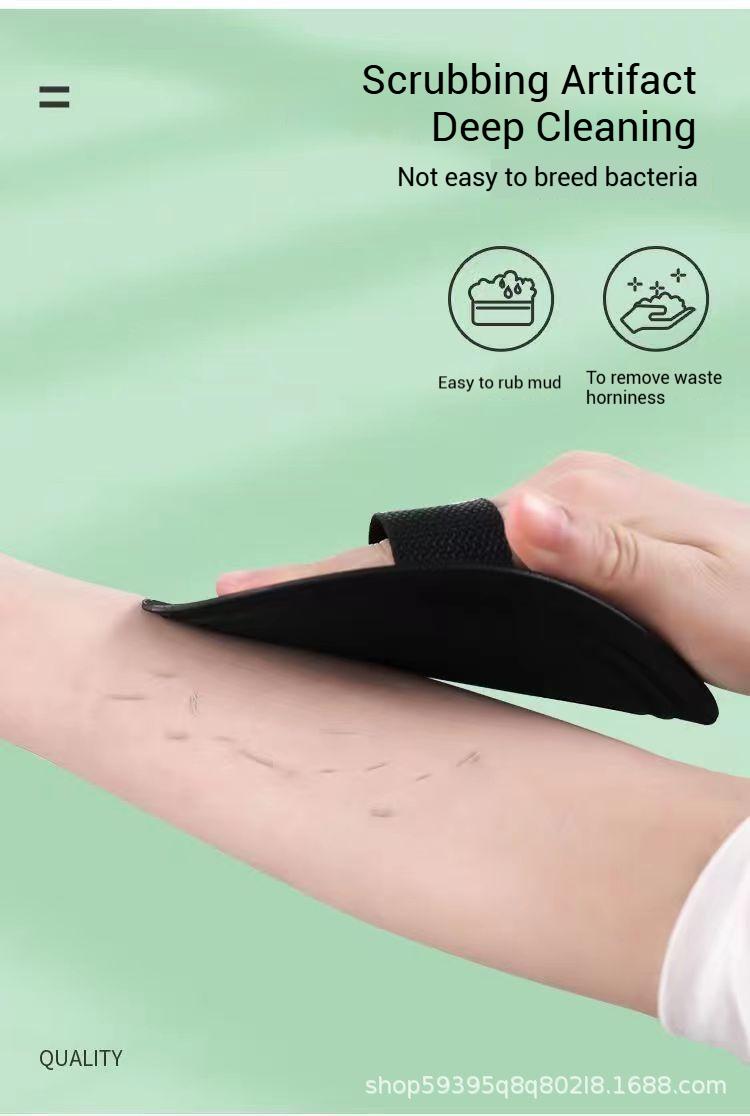 Product Introduction of Da Tắm, Da Bánh Đen Tắm, Tẩy Tế Bào Chết, Hình Tròn, Khăn Tắm 1