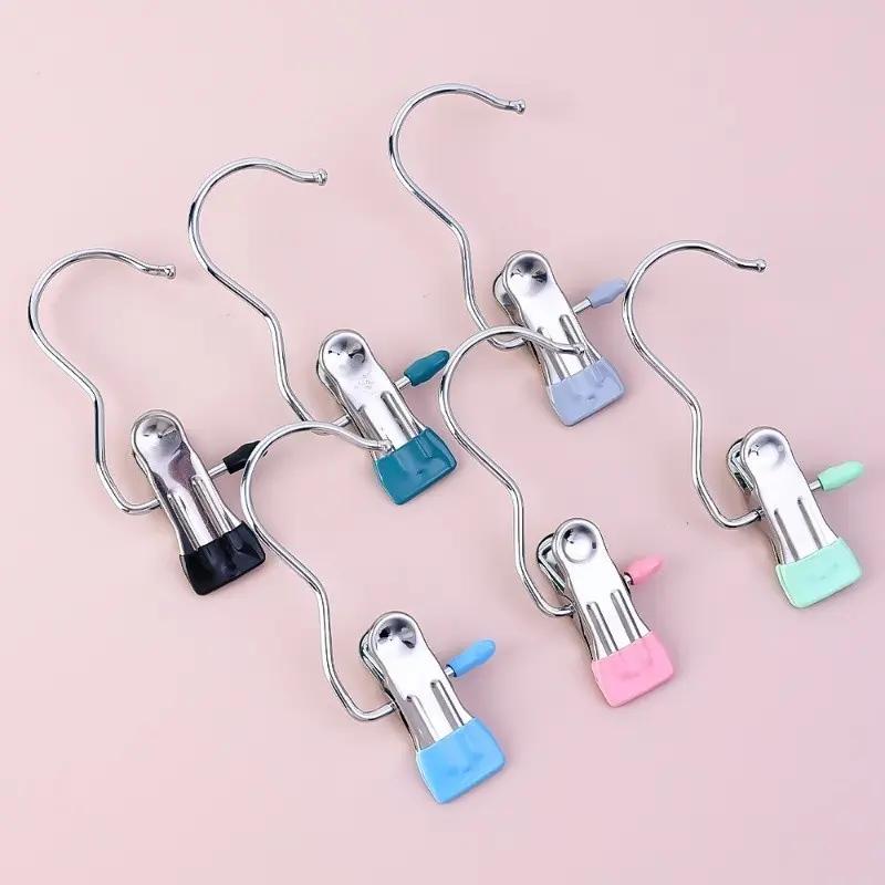 Combo 50 móc kẹp đa năng inox, móc treo quần áo cao cấp, bền bỉ và chống gỉ sét…