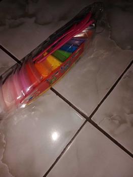 Product Review of Clay Lilin Mainan Anak 12 Pcs Free Pisau Bahan Polymers Lembut Plastik Toys Buah from s**? 3