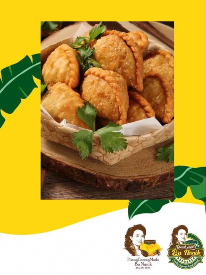 Gambar Pastel Sayur Kana Frozen/Pastel Frozen dari Pisang Goreng Madu Bu Nanik Kota Administrasi Jakarta Barat Tokopedia