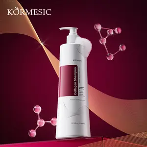 Kormesic Shampoo Rambut Lembek Kolagen 250ml - Kaya Kolagen Cocok untuk Semua Jenis Rambut Volume 250ml Perawatan Rambut Sehat