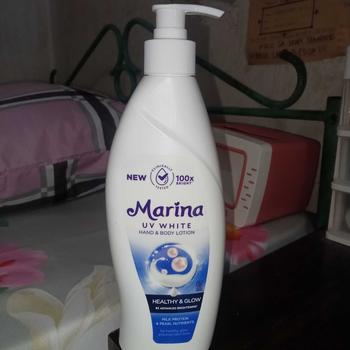 Product Review of Marina Hand Body Lotion UV White - Healthy & Glow Kemasan 350ml PUMP Perawatan Melembutkan Memutihkan Mencerahkan from r** 0