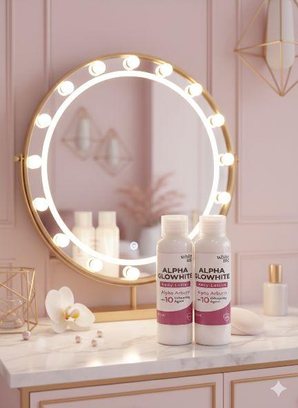 [100ml] Alpha Glowhite Body Lotion Whitening & Moisturizing| Body Cream Body Lotion Menghidrasi Kulit