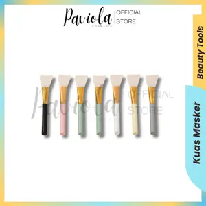 Kuas Masker Silikon/ Silicone Facial Mud Mask Brush/ Spatula Masker | Paviola