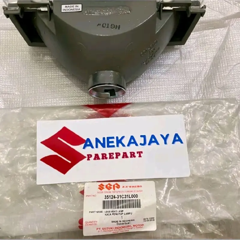 Set Lampu Depan Reflektor Suzuki Satria 2 Tak Lumba Tornado Shogun Kebo Asli SGP - Motorcycle 1