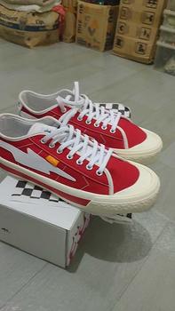Product Review of (Spesial Kemerdekaan) Sepatu Pria Wanita028 XternalStepSure Mitterns Storm Merah Putih Low Canvas Kasual Casual Shoes Sneakers from D**a 0