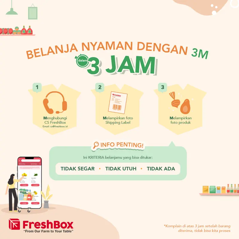 Sawi Putih 800 - 1.2 kg FreshBox 2