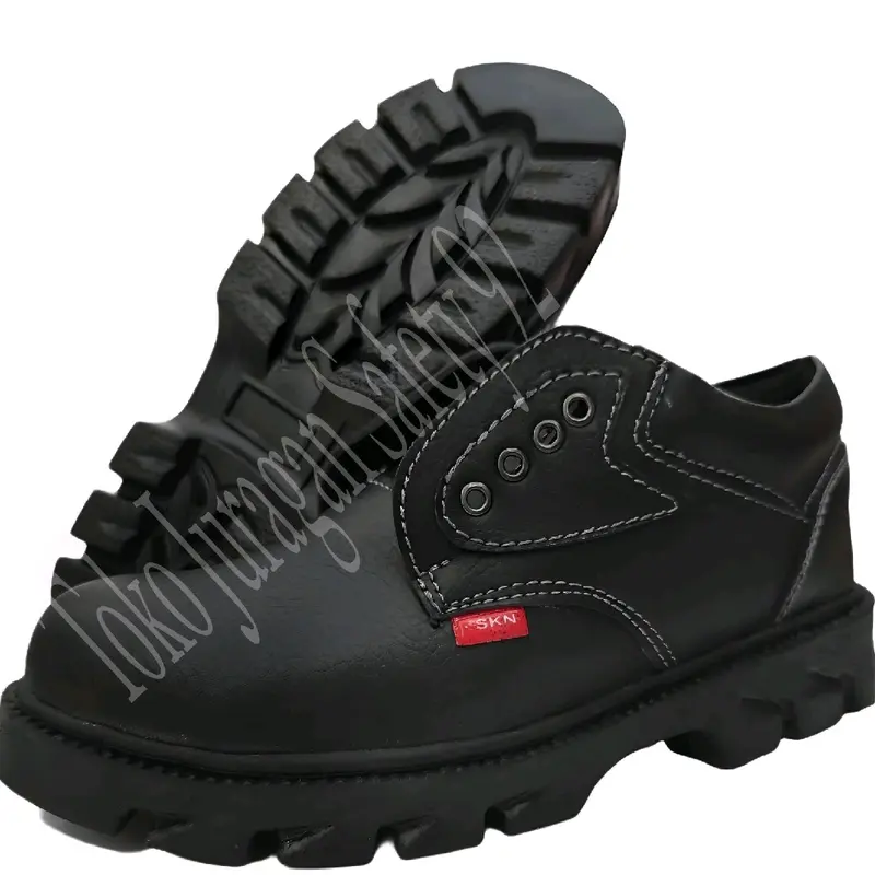 Sepatu Safety Kerja Shoes Safety Pria Wanita King Kerja Pabrik Proyek Bengkel Hotel Kitchen Dapur Berkualitas Tahan Air Mekanik Ujung Besi Terlaris Anti Slip Sudah Di jahit Kelilingi Boots 3