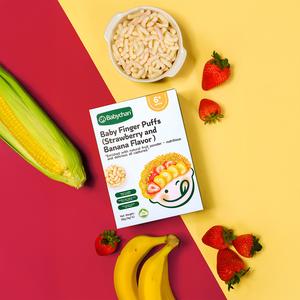 Babychan Finger Puffs Halal (Perisa Strawberi & Pisang)