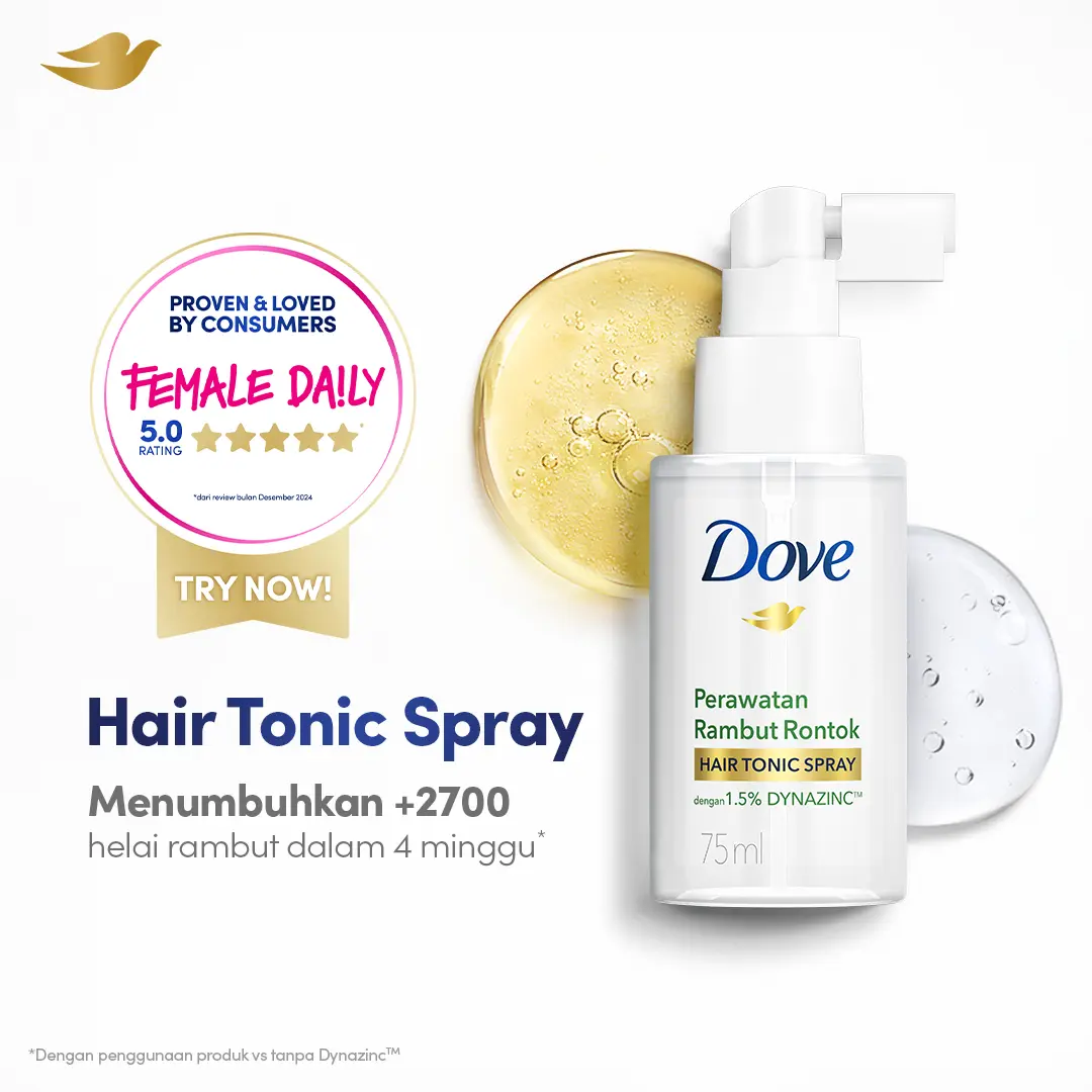 Dove Hair Tonic Intensive Total Treatment 75ml