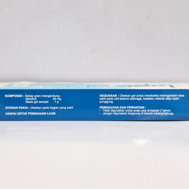 Product Introduction of Lespain Cool 20g - Gel untuk membantu meredakan rasa sakit pada otot karena olahraga, keseleo, memar atau nyeri punggung 2