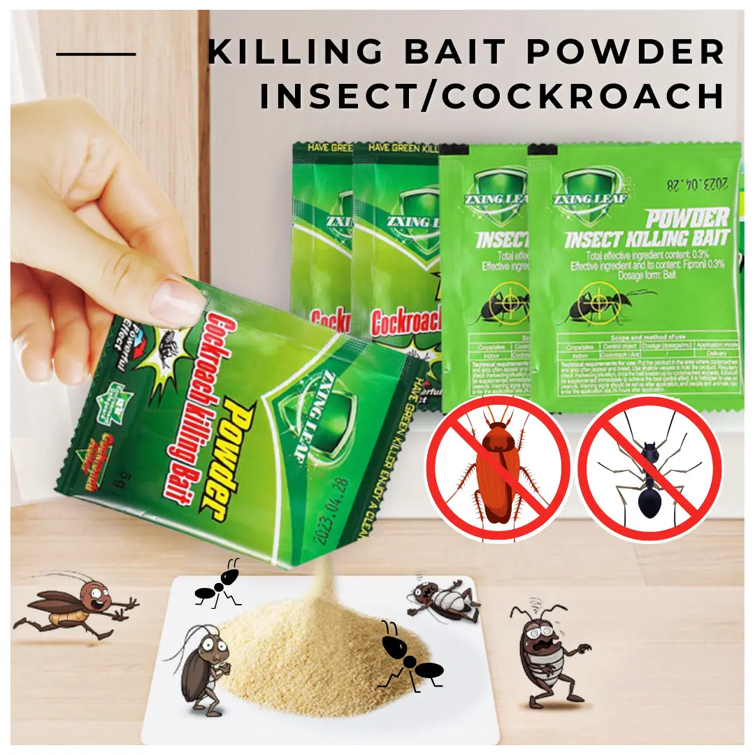 10PCS Insect Killer Powder Pest Control Anti Cockroach Anti Ant Powder