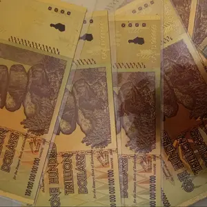 souvenir gold foil zimbabwe