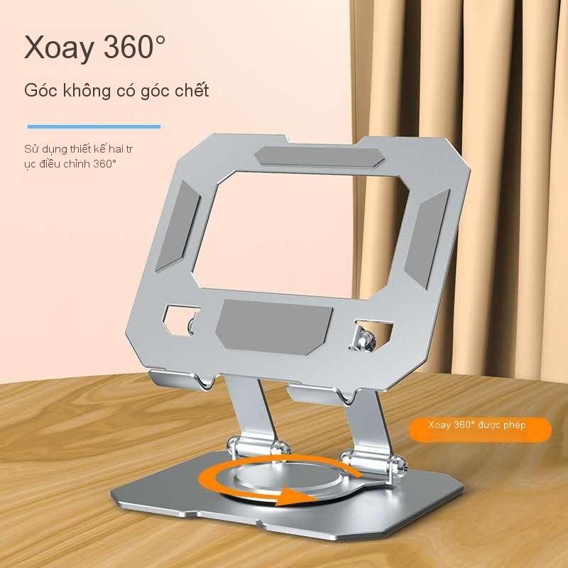 Giá đỡ xoay 360 độ cho IPAD để bàn, giá đỡ máy tính bảng, giá đỡ gấp gọn, tiện lợi mang theo