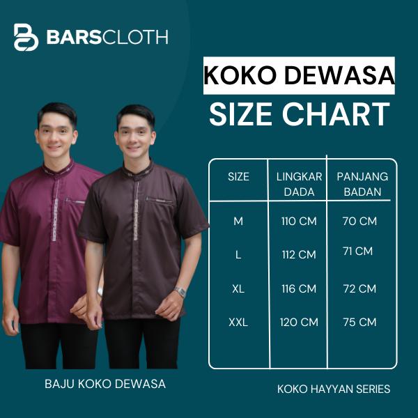 BarsCloth Baju Koko Couple Ayah Anak Laki Laki Lengan Pendek Motif Hayyan Kombinasi Bordir Bahan Toyobo Import Warna Mahogany Dan Burgundy Muslim Pria Dewasa Terbaru Lebaran 2026 BarsCloth Baju Koko Couple Ayah Anak Laki Laki Lengan Pendek Motif Hayyan Kombinasi Bordir Bahan Toyobo Import Warna Mahogany Dan Burgundy Muslim Pria Dewasa Terbaru Lebaran 2026
