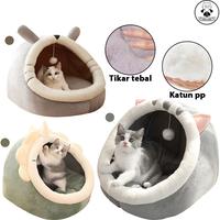 Gambar ChongChong-Tempat Tidur Hewan Peliharaan Flanel - Desain Semi Tertutup, Lembut, dan Anti Licin - Tripod Grey, M dari Chong Chong Kab. Tangerang 1 Tokopedia