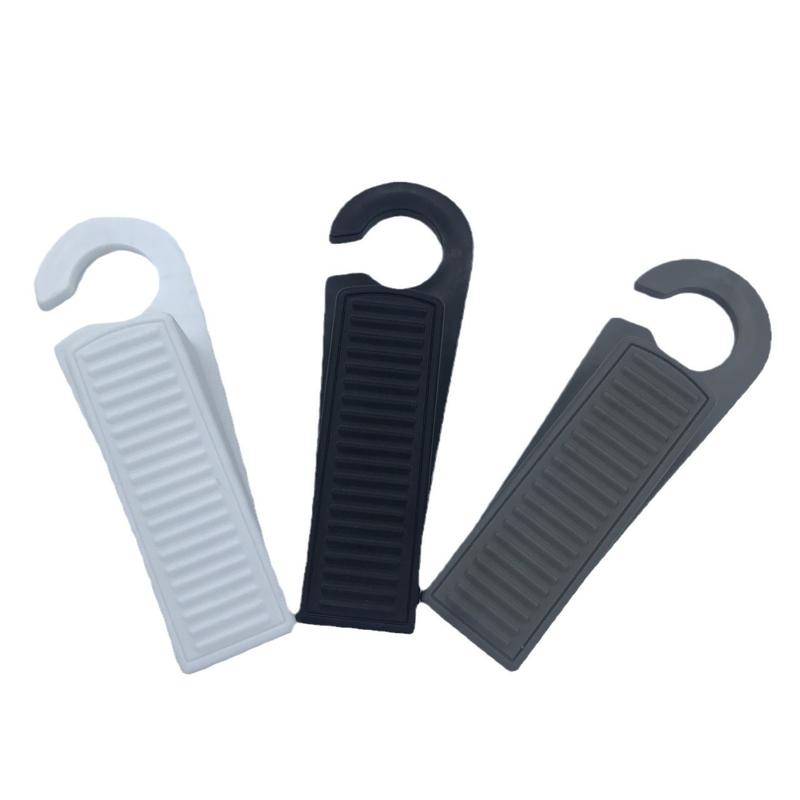 Product Introduction of Safety Silicone Door Stopper Door Bottom Windproof Block Wedge Door Stopper Home Office  Rear Retainer Anti-collision Pad 17