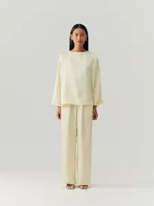 NASL by Nagita Slavina Butter Silk Longsleeve Set