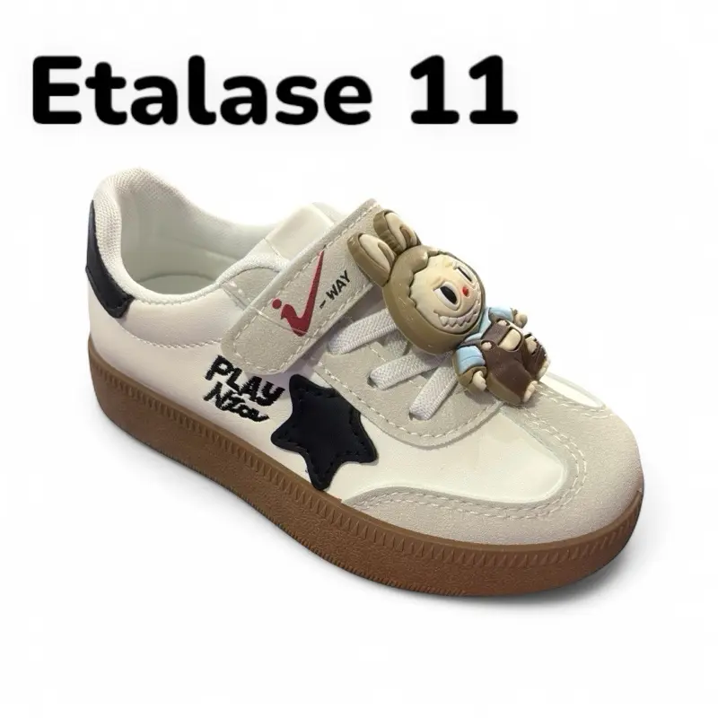 Sepatu Anak Labubu VLC Premium Fashion Terbaru - Desain Trendy dan Modis