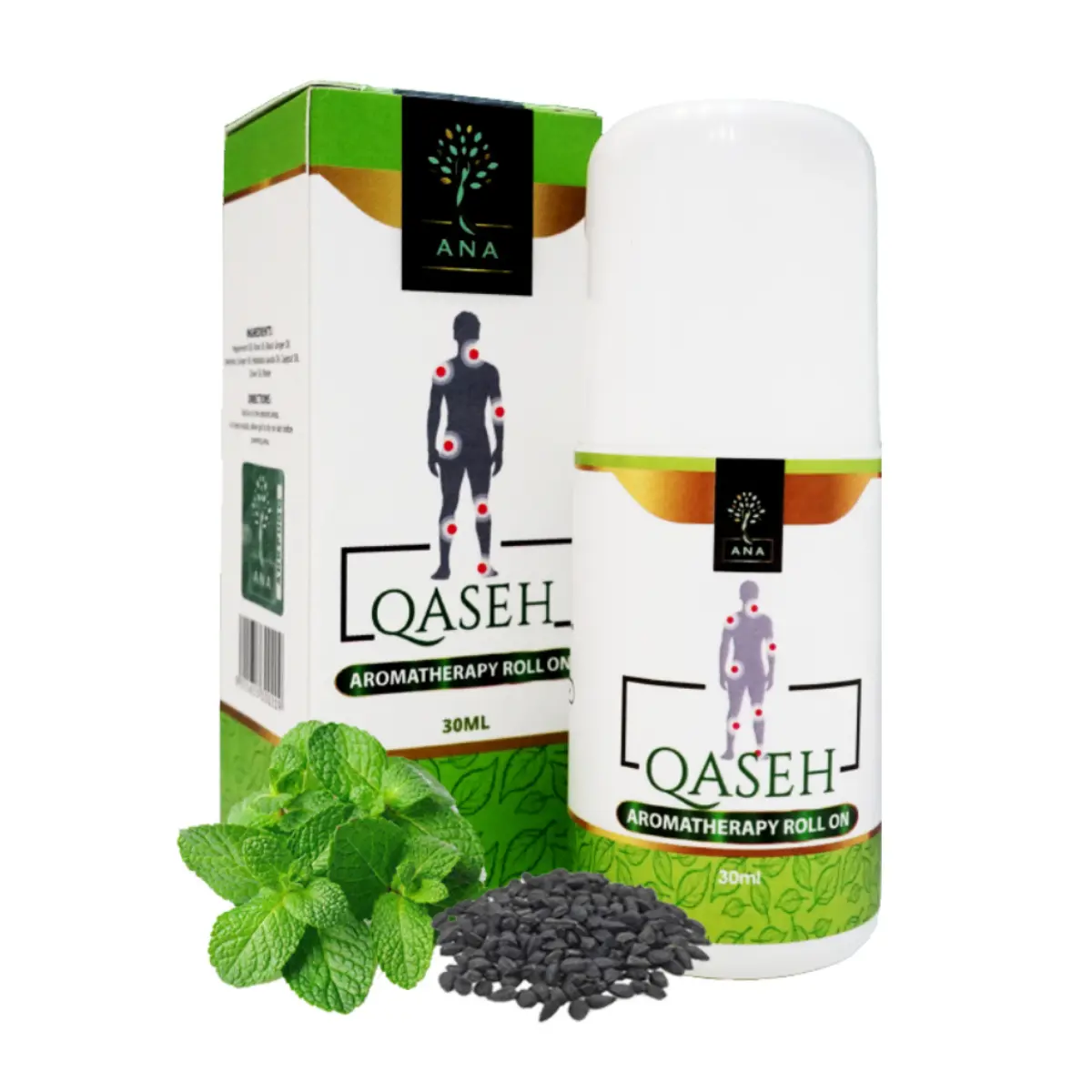 [Qaseh Gold] Qaseh Aromatherapy Roll On - 30ml