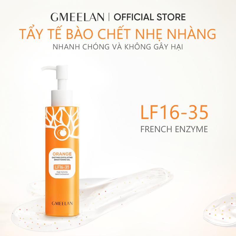  【XẢ HÀNG GMEELAN ORANGE EXFOLIATING Gel Tẩy Tế Bào Chết  Làm Sáng Mịn Da 160g Video-ONLY 