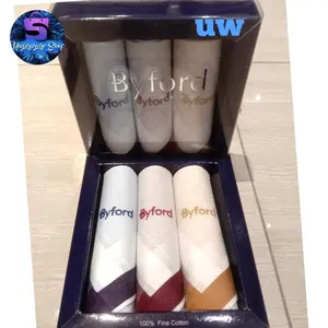 Sapu Tangan Pria/Wanita Ford Isi 3 Merek By Bahan Katun Var2199