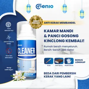 GENIO | Genio Cleaner - Pembersih Kerak Kamar Mandi, Toilet, WC,Kloset,Panci, karat